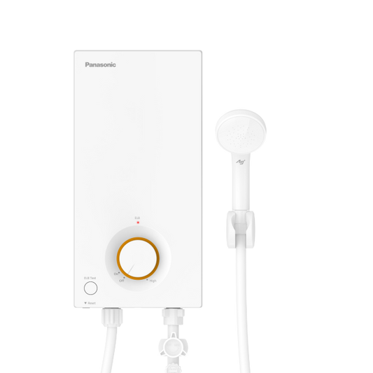 PANASONIC เครื่องทำน้ำอุ่น ขนาด 4500วัตต์ รุ่น DH-4VL1 พานาโซนิค Water Heater High Power, 9ระบบความปลอดภัย, เคลือบสารAG+ยับยั้งแบคทีเรีย, ประหยัดไฟเบอร์5,